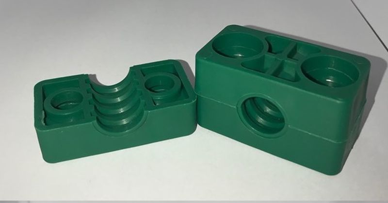 Rør/hydraulikk  klammer
